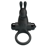 Party Up LARRY Male Vibrating Cock Rings Black Vibrating Cock Rings
